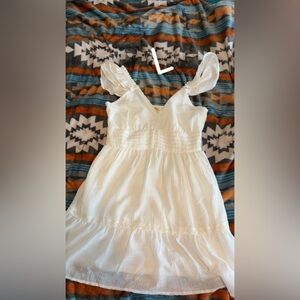 Elegant White Women's dress